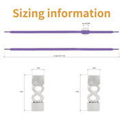 FnLune No Tie Shoe Laces Number 8 Lock Shoelaces Without Ties Elastic Laces Sneaker Kids Adult Widened Flat Shoelace for Shoe - FnLune