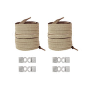 FnLune No Tie Shoe Laces Number 8 Lock Shoelaces Without Ties Elastic Laces Sneaker Kids Adult Widened Flat Shoelace for Shoe - FnLune