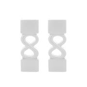 FnLune No Tie Shoe Laces Number 8 Lock Shoelaces Without Ties Elastic Laces Sneaker Kids Adult Widened Flat Shoelace for Shoe - FnLune