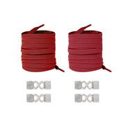 FnLune No Tie Shoe Laces Number 8 Lock Shoelaces Without Ties Elastic Laces Sneaker Kids Adult Widened Flat Shoelace for Shoe - FnLune