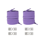 FnLune No Tie Shoe Laces Number 8 Lock Shoelaces Without Ties Elastic Laces Sneaker Kids Adult Widened Flat Shoelace for Shoe - FnLune