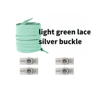 FnLune No Tie Shoe Laces Press Round Fixing Lock Shoelaces Without Ties - FnLune