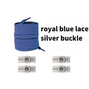 FnLune No Tie Shoe Laces Press Round Fixing Lock Shoelaces Without Ties - FnLune