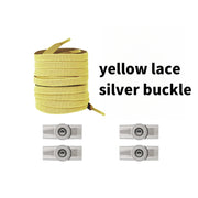 FnLune No Tie Shoe Laces Press Round Fixing Lock Shoelaces Without Ties - FnLune