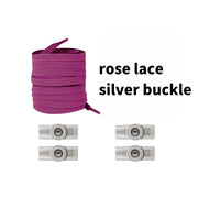 FnLune No Tie Shoe Laces Press Round Fixing Lock Shoelaces Without Ties - FnLune