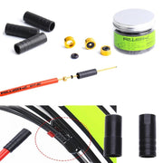 FnLune Plastic 4mm 5mm Bicycle Brake & Shift Cable End Caps MTB Road Bike Derailleur Cable Housing Cover Shift Brake Wire Tip Cap - FnLune
