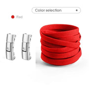 FnLune Press Lock Shoelaces Without Ties 7MM Width - FnLune