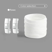 FnLune Press Lock Shoelaces Without Ties 7MM Width - FnLune