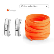 FnLune Press Lock Shoelaces Without Ties 7MM Width - FnLune