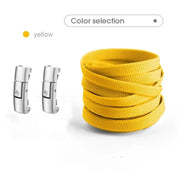 FnLune Press Lock Shoelaces Without Ties 7MM Width - FnLune