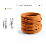 FnLune Press Lock Shoelaces Without Ties 7MM Width - FnLune