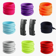 FnLune Press Lock Shoelaces Without Ties 7MM Width - FnLune