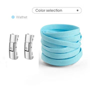 FnLune Press Lock Shoelaces Without Ties 7MM Width - FnLune