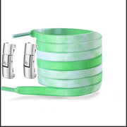 FnLune Press Lock Shoelaces Without Ties New Gradient Flat Elastic - FnLune