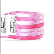 FnLune Press Lock Shoelaces Without Ties New Gradient Flat Elastic - FnLune