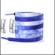 FnLune Press Lock Shoelaces Without Ties New Gradient Flat Elastic - FnLune