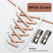 FnLune Press Lock Shoelaces Without ties New Gradient Flat Elastic Laces - FnLune