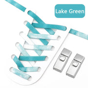 FnLune Rainbow Elastic Laces Sneakers Press Lock Shoelaces Without ties - FnLune