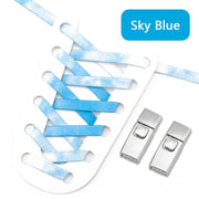 FnLune Rainbow Elastic Laces Sneakers Press Lock Shoelaces Without ties - FnLune