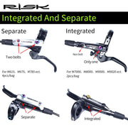 FnLune RISK 2/4pcs A Whole/Separate Oil Cylinder Lid Bolts for Bike Brake Lever Titanium Disc Fixed Screw Bicycle Hydraulic Brake Bolt - FnLune