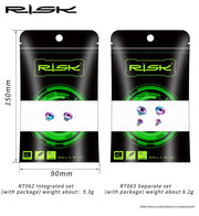 FnLune RISK 2/4pcs A Whole/Separate Oil Cylinder Lid Bolts for Bike Brake Lever Titanium Disc Fixed Screw Bicycle Hydraulic Brake Bolt - FnLune