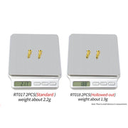 FnLune Risk 2pcs M5*14.2mm Bike Rear Derailleur Jockey Wheel Screws Titanium Bolts MTB Road Pulley Guide Wheel Fixed Bolts Accessories - FnLune