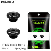 FnLune RISK 2pcs Titanium Road Bike Schaltung Bleed Bolts/Hose Locking Screw For SHIMANO R7020 R8020 R8070 R8170 R9170 Cycling Parts - FnLune