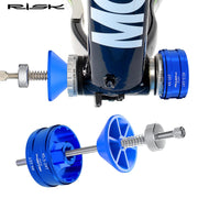 FnLune RISK Bicycle Bottom Bracket Cup Removal Tool Ratchet Wrench Toos For BB44 - 45.5 BB39 - 40.5 DUB BB52 RS500 GXP BBR9100 BBR60 MT800 - FnLune