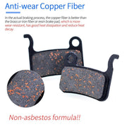 FnLune RISK Bicycle Brake Pads MTB Bike Hydraulic Disc Brake Pad Mountain Cycling Part For SHIMANO XT XTR M315 SRAM Avid BB5 BB7 E1 E3 - FnLune