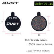 FnLune RISK Bicycle Brake Pads MTB Bike Hydraulic Disc Brake Pad Mountain Cycling Part For SHIMANO XT XTR M315 SRAM Avid BB5 BB7 E1 E3 - FnLune