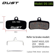 FnLune RISK Bicycle Brake Pads MTB Bike Hydraulic Disc Brake Pad Mountain Cycling Part For SHIMANO XT XTR M315 SRAM Avid BB5 BB7 E1 E3 - FnLune