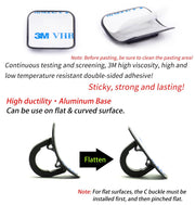 FnLune RISK Bicycle Cables Housing Aluminum Bike Oil Tube Fixed Clips C Shape Brake Shift Guide Clamp Frame Holder Organizer - FnLune