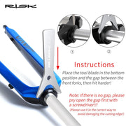 FnLune RISK Bike Headset Base Spacer Wrench Bicycle Headset Crown Race Removal Tool 1 - 1/2