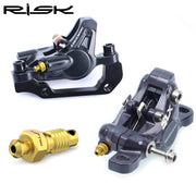 FnLune RISK Bike Hydraulic Dis Brake M6x20.6mm Bleeder Bolt Screw Bleeding Nipple Bleed Kit Titanium Alloy Master Cylinder Caliper - FnLune