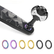 FnLune RISK Mountain Road Bicycle Pedals Extended Axle Core Locking Pedal Extender Axle Converter Pedal Extension - FnLune