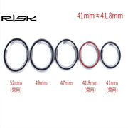 FnLune Risk MTB Road Bike Headset Specialized Bearing, 41mm 41.8mm 47mm 49mm 52mm Bearing Steel Parts, Bicycle Headset Repair Parts - FnLune