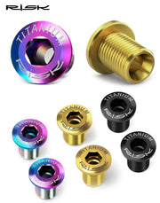 FnLune RISK Road Bicycle Disc Screws 105 5800 UT6800 R8000 DA9000 R9100 Kit Titanium Alloy Screws - FnLune