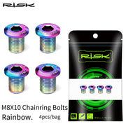 FnLune RISK Road Bicycle Disc Screws 105 5800 UT6800 R8000 DA9000 R9100 Kit Titanium Alloy Screws - FnLune