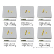 FnLune RISK Road Bike C Brake Pivot Center Nut with Washer c Front Rear Brake Caliper Screw Bolt Titanium Alloy M6x10/15/20/25/30/40mm - FnLune