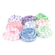 FnLune Sakura Shoelaces Flat Little Daisies Shoe laces High - top Canvas Sneakers Shoelace AF1 Laces Shoe Strings 100/120/140/160CM - FnLune