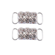 FnLune Shoe Buckle Diamond Shoelace Buckle Shoe Accessories Diamond Lace Lock DIY Sneaker Lace Buckle - FnLune