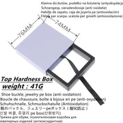 FnLune Shoe Buckle Diamond Shoelace Buckle Shoe Accessories Diamond Lace Lock DIY Sneaker Lace Buckle - FnLune