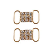 FnLune Shoe Buckle Diamond Shoelace Buckle Shoe Accessories Diamond Lace Lock DIY Sneaker Lace Buckle - FnLune