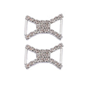 FnLune Shoe Buckle Diamond Shoelace Buckle Shoe Accessories Diamond Lace Lock DIY Sneaker Lace Buckle - FnLune