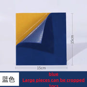 FnLune Shoe Patch Vamp Shoe Hole Repair Sticker Subsidy Sticky Shoes Insoles Heel Protector Heel Hole Repair Lined Anti - Wear Heel - FnLune