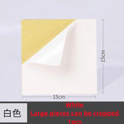 FnLune Shoe Patch Vamp Shoe Hole Repair Sticker Subsidy Sticky Shoes Insoles Heel Protector Heel Hole Repair Lined Anti - Wear Heel - FnLune