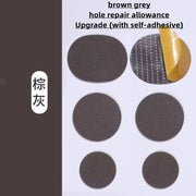 FnLune Shoe Patch Vamp Shoe Hole Repair Sticker Subsidy Sticky Shoes Insoles Heel Protector Heel Hole Repair Lined Anti - Wear Heel - FnLune