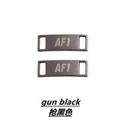 FnLune Shoelace Buckle Metal Shoelaces AF1 Shoelaces Buckle Accessories Metal Lace Lock DIY Sneaker Kits Metal Lace Buckle - FnLune