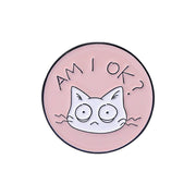 FnLune Skull Horror Love Bear Brooch - FnLune