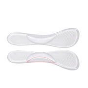 FnLune Soft Rubber Particles Foot Arch Female Seven - point Pad Anti - cocoon Foot Arch Support Flat Female Transparent PU High Heel Insole - FnLune